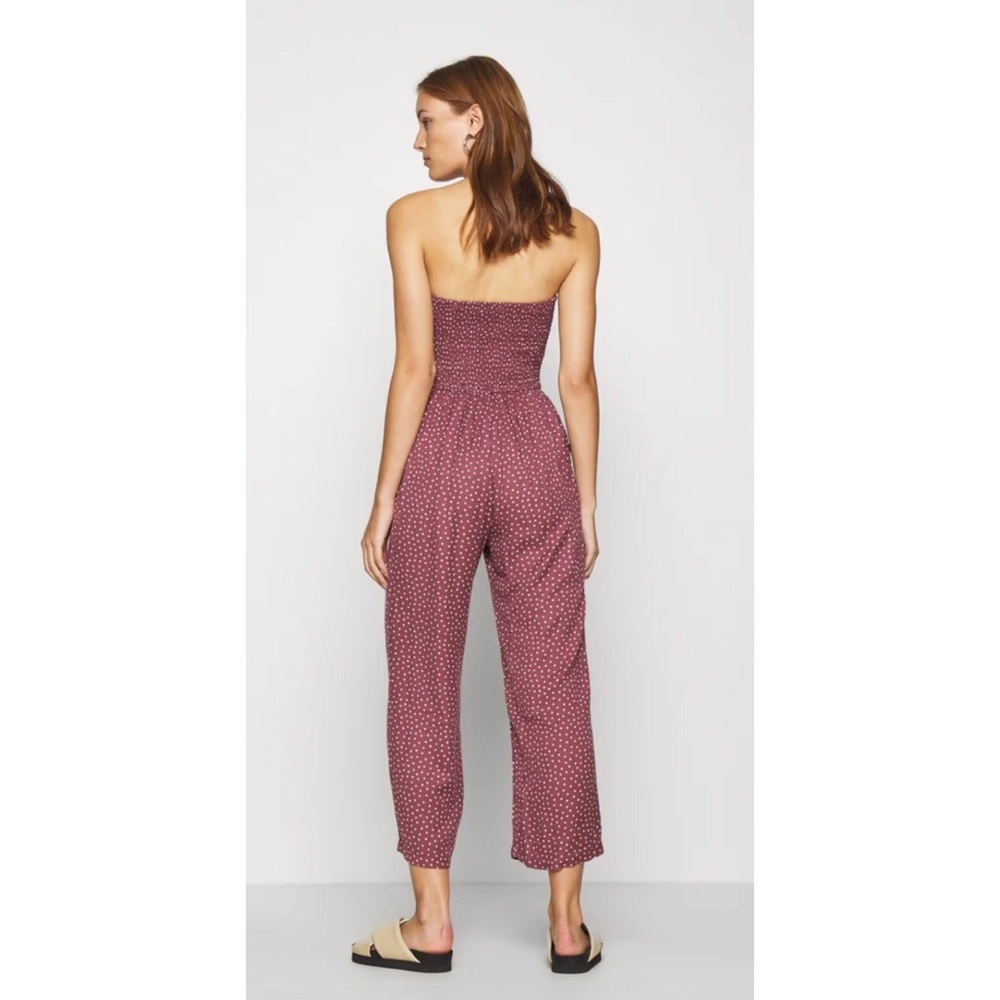 Abercrombie Tie Front Jumpsuit NWOT - Picture 2 of 4